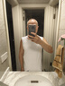 浪莎寬肩背心男純棉運動無袖背心內(nèi)穿健身籃球跑步男士打底汗衫 曬單實拍圖