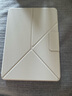 PITAKA可適用蘋果iPadPro22-18款保護(hù)套iPad Air7/6/5雙面夾磁吸豎屏輕薄防彎帶筆槽皮套11英寸藍(lán)色 曬單實(shí)拍圖