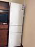 海爾（Haier）217升三門(mén)中門(mén)軟冷凍宿舍租房家用小冰箱小型小巧不占地節(jié)能省電BCD-217LHC3E0WV家電國(guó)家補(bǔ)貼15% 曬單實(shí)拍圖