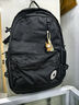 匡威（Converse）官方 Straight Edge男女休閑簡約雙肩包書包10021138 10021138-A01/黑色 OSFA 曬單實拍圖