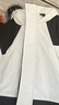 GXG男裝都市戶外系列黑白色“三明治”羽絨服 黑白色 M 曬單實拍圖