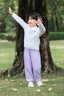巴拉巴拉balaOne童裝男童長褲兒童褲子2025秋冬新款女運動休閑褲 風信紫70601 120 曬單實拍圖