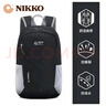 日高（NIKKO） 新品戶外雙肩包旅行徒步包15L輕便背包運(yùn)動(dòng)包登山 001黑色 曬單實(shí)拍圖