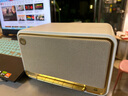 漫步者（EDIFIER）M330 高品質(zhì)復(fù)古藍(lán)牙音箱 一體式大功率音響 家庭無線音響 桌面音響 貝母白 七夕情人節(jié)禮物 曬單實(shí)拍圖