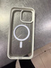 權(quán)速適用蘋(píng)果手機(jī)iPhone15新款手機(jī)殼磁吸無(wú)線充電iPhone14透明大孔簡(jiǎn)約高級(jí)感硅膠軟殼全包防摔保護(hù)套 白色【磁吸硬殼/軟邊框】 iPhone 16 Promax 曬單實(shí)拍圖
