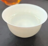 蘇氏陶瓷（SUSHI CERAMICS）素?zé)N羊脂玉薄胎公道杯羊脂玉瓷茶具水滴大肚分茶器禮盒J1152 曬單實(shí)拍圖