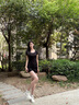 CAMILA KSENIA小白鞋女士2025新款夏季鞋子休閑跑步鞋厚底運(yùn)動(dòng)鞋女百搭高檔板鞋 黑色 37 曬單實(shí)拍圖