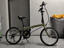大行（DAHON）D6折疊自行車20英寸6速入門級折疊車成人學生通勤休閑單車KBC061 青草綠 曬單實拍圖