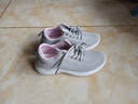 啄木鳥(niǎo)品牌女鞋2025新款年休閑運動(dòng)鞋百搭跑步鞋平底透氣飛織網(wǎng)面鞋韓版 灰色 38 曬單實(shí)拍圖