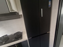 美的（Midea）M60雙系統(tǒng)525零嵌純平全嵌十字對開四開門一級能效風(fēng)冷無霜國家補貼家用電冰箱MR-525WUSPZE 曬單實拍圖