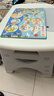 babypods兒童學(xué)習(xí)桌椅套裝寶寶書桌幼兒園寫字桌閱讀區(qū)多功能玩具游戲桌 曬單實(shí)拍圖