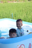 Bestway兒童游泳池寶寶小孩室內外家用電動充氣史迪仔周邊玩具洗澡戲水池 曬單實拍圖