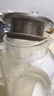 青蘋果硼硅耐熱玻璃冷水壺涼水壺玻璃扎啤壺?zé)熁疑?.8L 曬單實(shí)拍圖