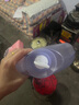 SAMPLYsamply熱水袋U型熱水袋肩頸椎熱敷包注水掛脖熱水袋暖水袋冷熱敷 【送保溫布套】小U枕透明色 曬單實拍圖