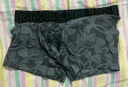 安德瑪（UNDERARMOUR）春夏Tech Boxerjock男子3英寸印花運(yùn)動(dòng)休閑內(nèi)褲-3條裝1387419 混色035 L 曬單實(shí)拍圖