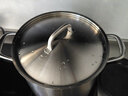 MomscookMomscook慕廚 不銹鋼湯鍋合集 深湯鍋 高湯鍋 304 電磁爐燃?xì)馔ㄓ?【加厚鋼蓋】 26cm 曬單實(shí)拍圖