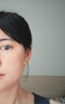 WithLove黃18K金碎碎冰四葉草素金耳環(huán)高級風(fēng)時尚百搭耳飾女 黃18K金/現(xiàn)貨 曬單實拍圖