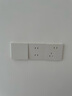 施耐德電氣 開關(guān)插座面板 86型暗裝家用墻壁電源插座面板 皓雋系列奶油白色 單六類電腦插座 弱電類 曬單實(shí)拍圖