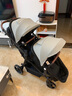 德芯皇茵雙胞胎 二胎 大小寶 雙人 兩寶推車(chē)一大一小 嬰兒車(chē)推車(chē) 輕便折疊 黑色 曬單實(shí)拍圖