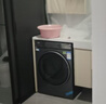海爾（Haier）滾筒洗衣機(jī)全自動(dòng)10公斤懶人家用家電國家補(bǔ)貼20% 云溪3.0直驅(qū)潔凈 XQG100-BLDE583HU1 曬單實(shí)拍圖