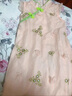 G.duck女童旗袍連衣裙夏裝2026新款洋氣兒童裙子女孩復古紗裙夏季公主裙 698821【粉色】  130 cm 曬單實(shí)拍圖