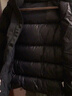 君羽戶外羽絨服男女短款新款800蓬95絨加厚保暖白鵝絨服H52313 黑色-女款 M 推薦男120-135斤/女95-110斤 曬單實(shí)拍圖
