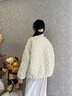 波司登25年輕薄羽絨服女90絨寬松短款顯瘦短款保暖外套B250135306 曬單實(shí)拍圖