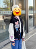 奧特曼女童外套春秋款棒球服兒童秋季2025新款洋氣女孩時(shí)髦上衣兔子警官 熱售黑色 140 身高130-140cm年齡8-9歲 曬單實(shí)拍圖