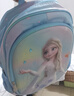 迪士尼（disney）書包小學(xué)生女童1-3年級3D壓膜高顏值抑菌透氣雙肩包愛莎公主藍(lán)色 曬單實(shí)拍圖