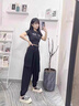 Jret2025新款高腰顯瘦防曬休閑運(yùn)動(dòng)哈倫褲子冰絲速干工裝褲女夏秋薄款 黑色 M [推薦100-115斤] 曬單實(shí)拍圖