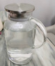 青蘋(píng)果耐熱冷水壺1.95升 可加熱茶水分離圍爐煮茶壺 大容量玻璃涼水壺  曬單實(shí)拍圖