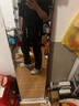 啄木鳥(niǎo)休閑褲男2025夏季新款潮流寬松直筒闊腿褲寬松百搭青少年褲子男 黑色 2XL 建議145-160斤 曬單實(shí)拍圖
