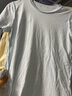 Levi's李維斯25年春夏新款女士LOGO寬松休閑淺色圓領(lǐng)純棉短袖T恤 鄉村空氣藍 004IX-0002 S 曬單實(shí)拍圖