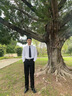 羅蒙（ROMON）T恤男短袖潮流夏季冰絲POLO衫上衣休閑商務(wù)半袖翻領(lǐng)打底衫灰XL 曬單實(shí)拍圖