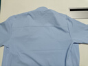 名創(chuàng  )優(yōu)品（MINISO）短袖襯衫男夏季冰絲涼感速干襯衣薄款寬松休閑翻領(lǐng)上衣 淺藍 2XL 曬單實(shí)拍圖