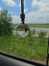 【粉海微光】粉水晶吊墜白紫粉水晶球吊墜項鏈情侶飾品禮物可diy 茶水晶球吊墜一個（2.2-2.7cm） 曬單實拍圖
