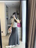 浪莎塑身連體衣產(chǎn)后收小肚子強力收腹束腰帶胸墊后脫式塑形美體顯瘦衣 曬單實拍圖