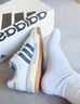 adidas ENTRAP休閑舒適運動板鞋少年感復(fù)古籃球鞋男女阿迪達(dá)斯   白色/黑色   40.5 曬單實拍圖