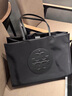 Tory Burch 湯麗柏琦 ELLA 手提托特包女包TB 171271 黑色 001 OS 曬單實(shí)拍圖