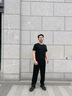 增致牛仔純棉男士t恤短袖男2025夏季情侶休閑打底衫半袖圓領(lǐng)套頭體恤男裝 曬單實(shí)拍圖