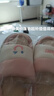 四季亞麻拖鞋女家居軟底防滑情侶家用透氣室內(nèi)情侶亞麻拖鞋男 EVA亞麻 粉色 38-39碼(適合37-38碼穿 曬單實(shí)拍圖