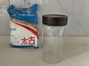 家の物語（KATEI STORY）食品級玻璃茶葉罐民宿茶室花茶糖密封罐家用零食雜糧儲存收納瓶 密封罐 直徑8cm1個580ml 曬單實(shí)拍圖