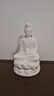 戴玉堂 德化陶瓷坐蓮觀(guān)音菩薩佛像擺件 家用供奉觀(guān)世音娘娘坐像觀(guān)音像家居客廳玄關(guān)佛堂裝飾 12吋坐蓮微笑觀(guān)音 白瓷 A02-063A 曬單實(shí)拍圖