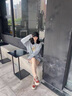 森羅 帕拉（Senro pala）真皮復(fù)古紅色板鞋女厚底增高松糕單鞋2025春季新款拼色運(yùn)動(dòng)休閑鞋 米紅 35 曬單實(shí)拍圖