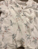 婧麒（JOYNCLEON）月子服春夏竹棉薄孕婦睡衣產(chǎn)后哺乳待產(chǎn)胸墊家居服 藍(lán)M Jyz157092 曬單實(shí)拍圖