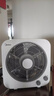 美的（Midea）電風(fēng)扇 家用臺(tái)式桌面小風(fēng)扇鴻運(yùn)扇宿舍臥室節(jié)能電扇臺(tái)扇轉(zhuǎn)頁(yè)扇輕音低噪五葉風(fēng)扇 KYT30-21MA 曬單實(shí)拍圖