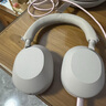 索尼（SONY）WH-1000XM5 頭戴式無(wú)線耳機(jī) 藍(lán)牙降噪耳機(jī)1000XM4升級(jí)款 網(wǎng)課游戲禮物送男女友學(xué)生 鉑金銀 曬單實(shí)拍圖