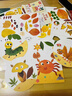 桑咻兒童玩具創(chuàng)意樹葉畫手工diy制作材料包幼兒園自己做粘貼立體貼畫 2冊【動物+童話故事篇】膠棒2個 曬單實拍圖