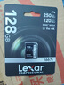 雷克沙（Lexar）SD卡V60SD卡相機內存卡高速大卡 UHS-II索尼佳能富存儲卡 V60讀速250M【送3.2讀卡器】 128GB 曬單實(shí)拍圖
