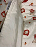 拉比兒童夾棉家居服套裝秋冬男女童過年喜慶衣服內(nèi)衣套裝中國(guó)風(fēng)120g棉 淺杏 110 曬單實(shí)拍圖